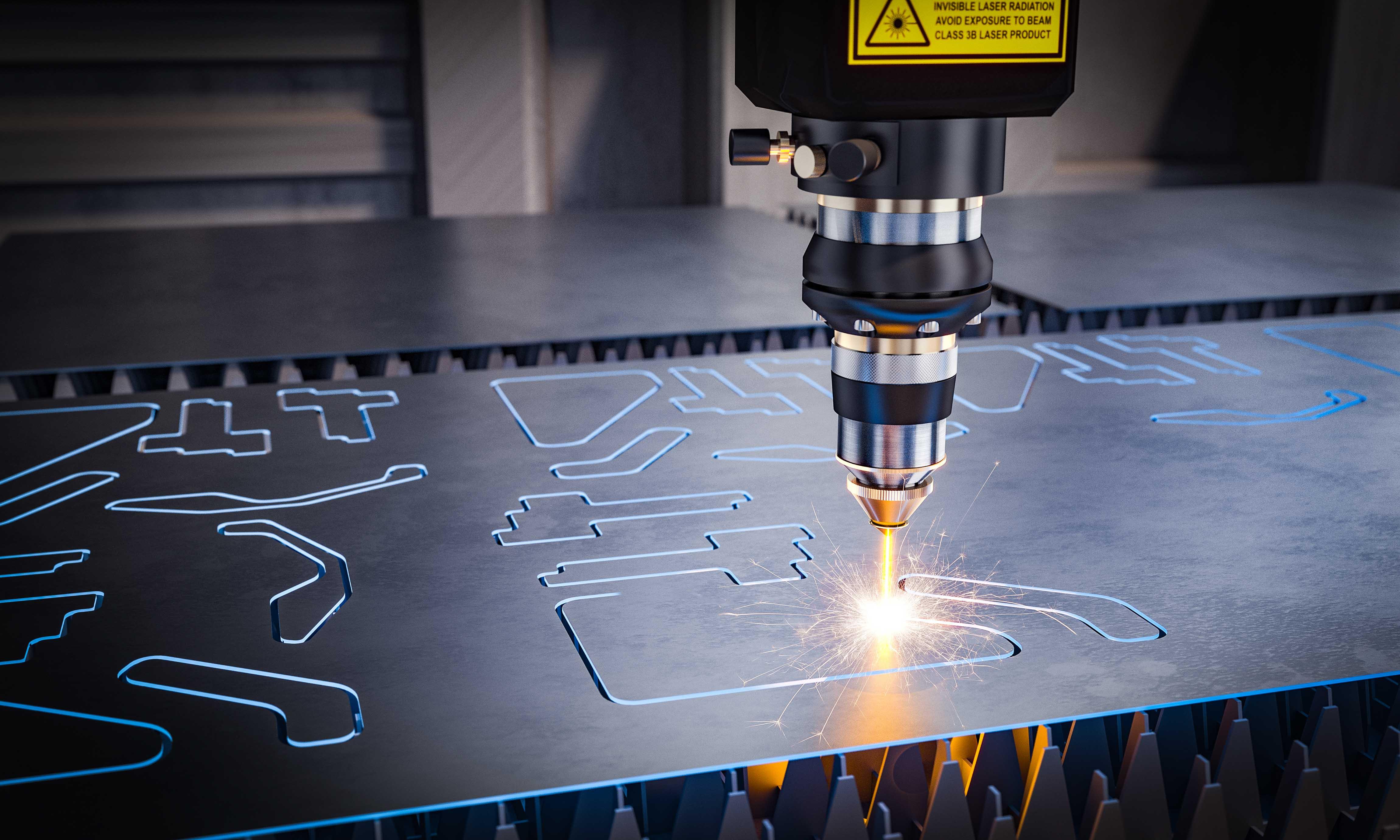 Laser metal cutting